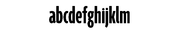 Agenda One Compressed Semi Bold FONT