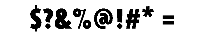 Agenda One Condensed Black Font OTHER CHARS