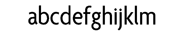 Agenda One Condensed Regular FONT
