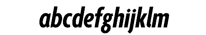 Agenda One Extra Condensed Bold Italic FONT