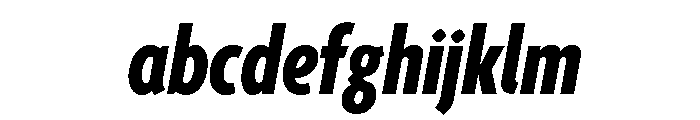 Agenda One Extra Condensed Extra Bold Italic FONT