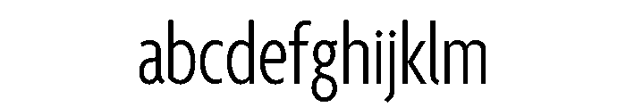 Agenda One Extra Condensed Light FONT