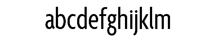 Agenda One Extra Condensed Regular FONT