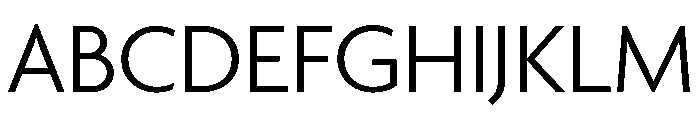 Agenda One Light Font UPPERCASE