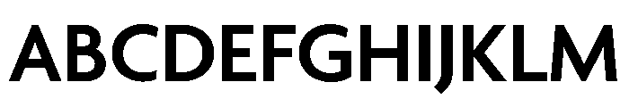 Agenda One Semi Bold Font UPPERCASE
