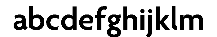 Agenda One Semi Bold FONT