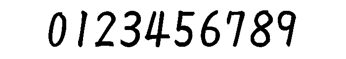 Ah Hakushu Addressing Font Semibold Font OTHER CHARS
