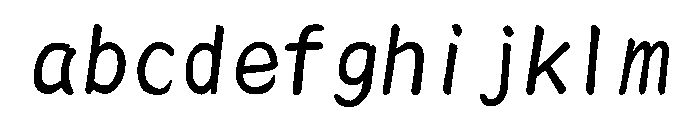 Ah Hakushu Addressing Font Semibold FONT
