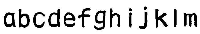 Ah Hakushu Clerical Script Light FONT