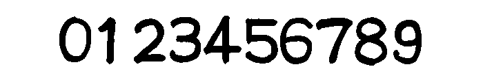 Ah Hakushu Clerical Script Semibold Font OTHER CHARS