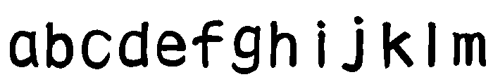 Ah Hakushu Clerical Script Semibold FONT