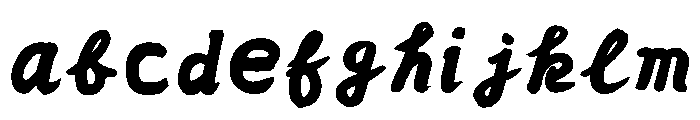 Ah Hakushu Fude Thick Script Semibold FONT