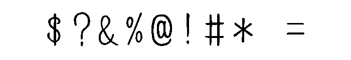 Ah Hakushu Handwritten Font Bold Font OTHER CHARS