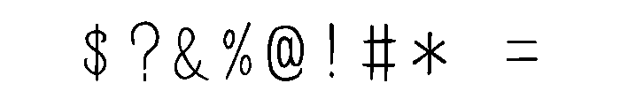 Ah Hakushu Handwritten Font Light Font OTHER CHARS