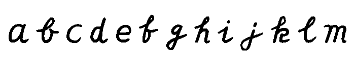 Ah Hakushu Pen Running Script Light FONT