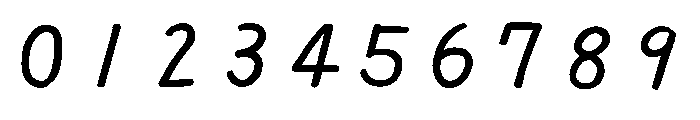 Ah Hakushu Pen Running Script Semibold Font OTHER CHARS