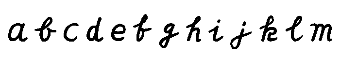 Ah Hakushu Pen Running Script Semibold FONT