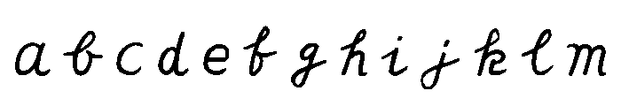 Ah Hakushu Pen Running Script Thin FONT