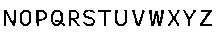 Ah Hakushu Rs Bold Font UPPERCASE
