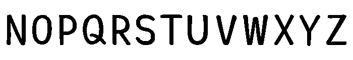 Ah Hakushu Rs Heavy Font UPPERCASE