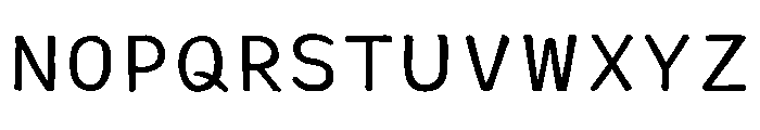 Ah Hakushu Rs Light Font UPPERCASE