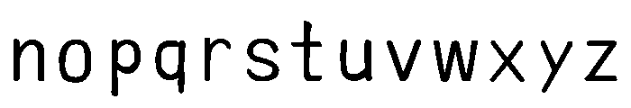 Ah Hakushu Rs Light Font LOWERCASE