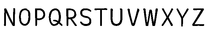 Ah Hakushu Rs Thin Font UPPERCASE