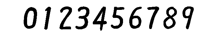 Ah Hakushu Running Script Light Font OTHER CHARS