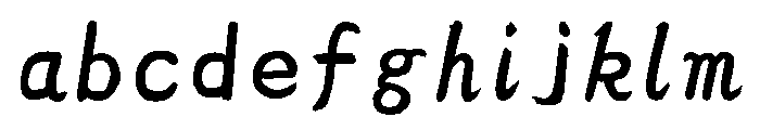 Ah Hakushu Running Script Light FONT