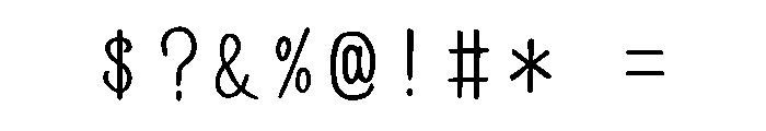 Ah Hakushu School Prs Bold Font OTHER CHARS