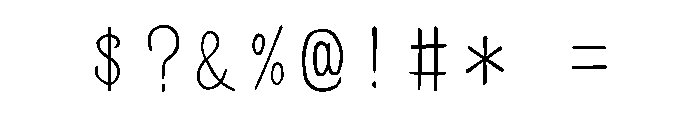 Ah Hakushu School Prs Thin Font OTHER CHARS
