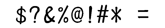 Ah Hakushu Sutra Typeface Semibold Font OTHER CHARS