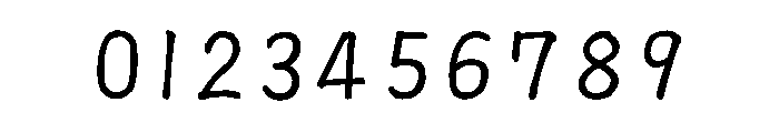 Ah Hakushu Sutra Typeface Thin Font OTHER CHARS
