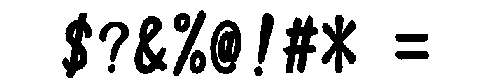 Ah Hakushu Yan Zhenqing Heavy Font OTHER CHARS