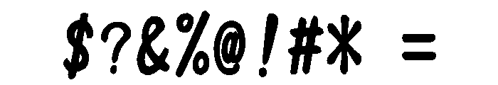 Ah Hakushu Yan Zhenqing Semibold Font OTHER CHARS