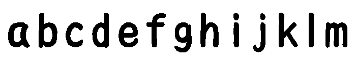 Ah Hakushu Yan Zhenqing Semibold FONT