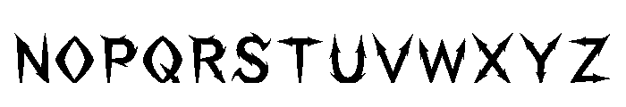 Ahan Regular Font LOWERCASE