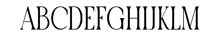 Ahira Brond Font UPPERCASE