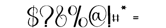 Ahistorical Font OTHER CHARS