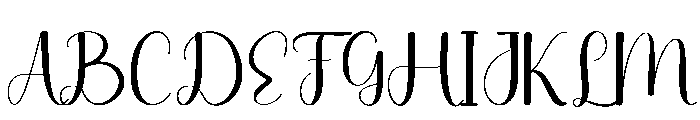 Ahistorical Font UPPERCASE