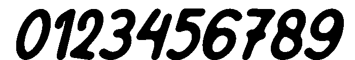 Ahoila Italic Font OTHER CHARS