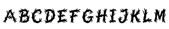 Ahsan Regular Font UPPERCASE
