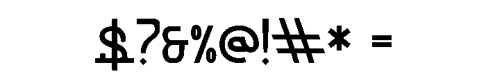 Ahsana Regular Font OTHER CHARS