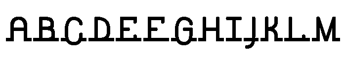 Ahsana Regular Font UPPERCASE