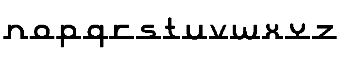 Ahsana Regular Font LOWERCASE