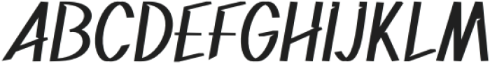 AHNGEKK Regular otf (400) Font UPPERCASE