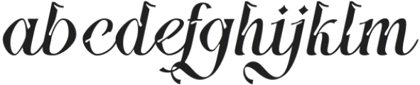Aholya Italic otf (400) FONT
