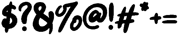 Ahoy Regular otf (400) Font OTHER CHARS