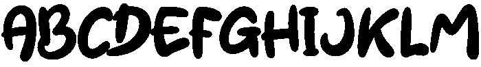 Ahoy Regular otf (400) Font UPPERCASE