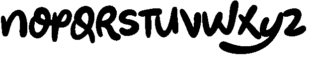 Ahoy Regular otf (400) Font LOWERCASE